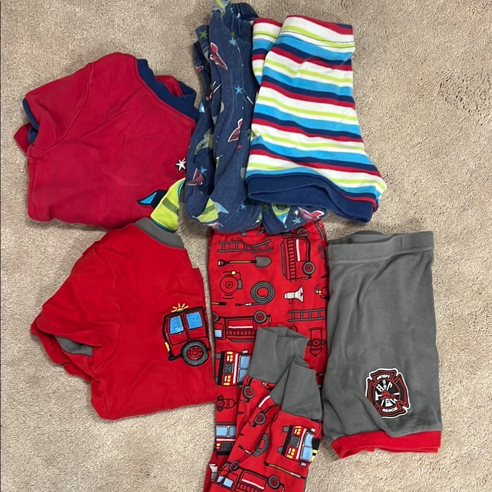 Kirkland Signature Kids Pajama Sets - Red, Gray, Multicolor